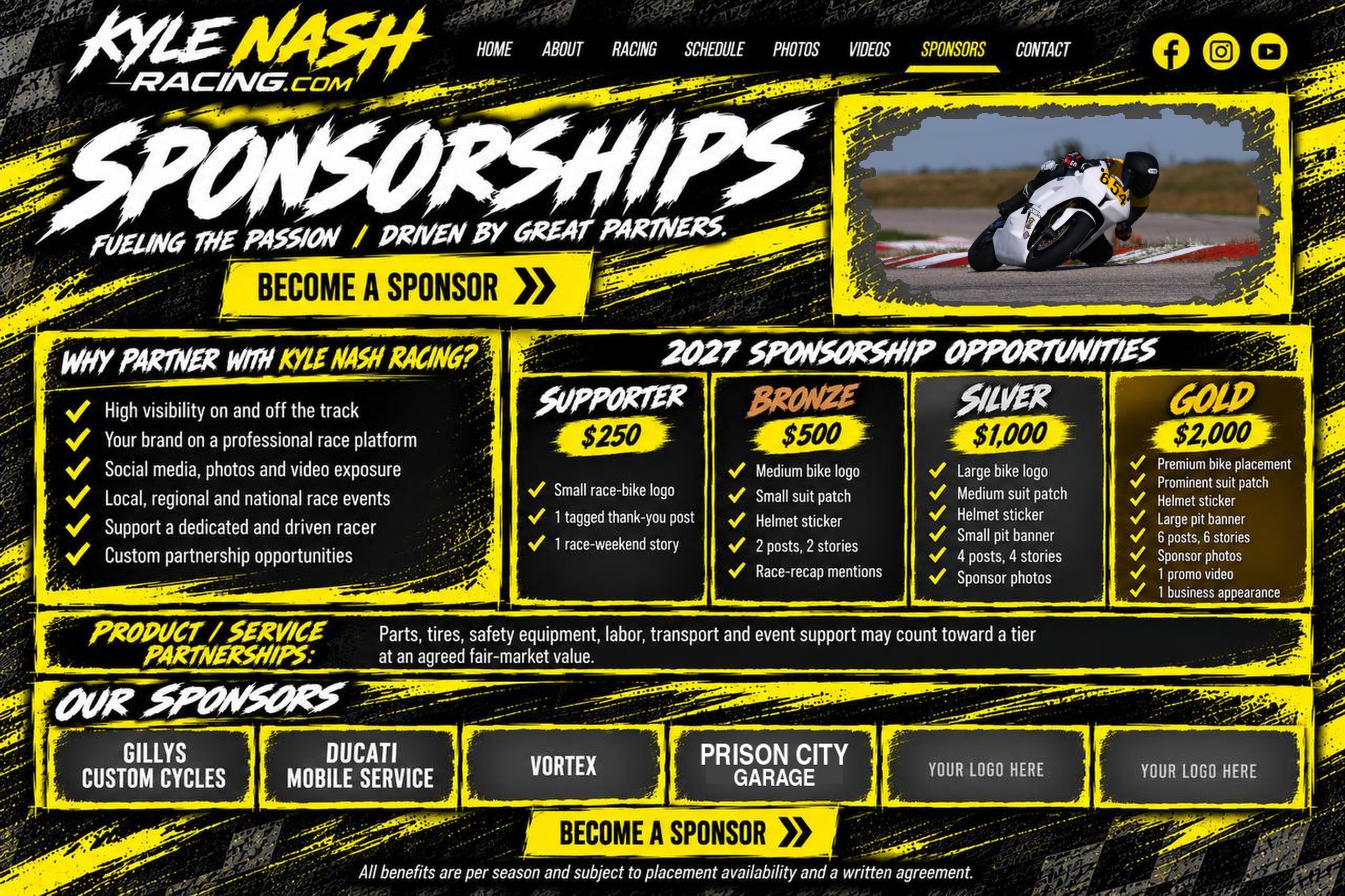 Sponsorships
